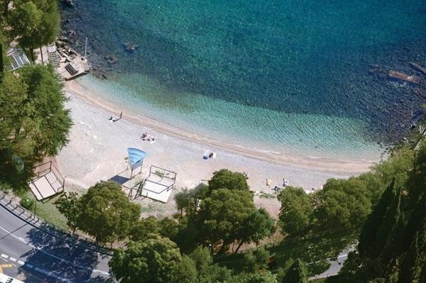 Ferienwohnung Mit Pool Kroatien Mit Meerblick Und Pool Lovran Dış mekan fotoğraf